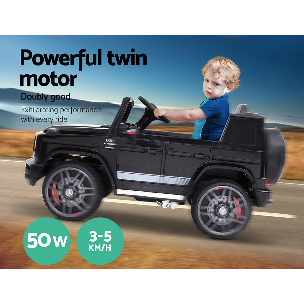 Mercedes-Benz Kids Ride On Car Electric AMG G63 Licensed Remote Cars 12V Black