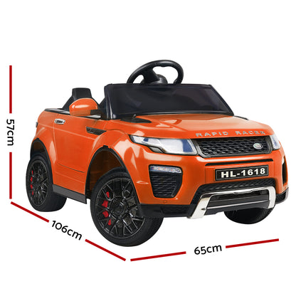 Rigo Ride On Car Rover Evoque - Orange