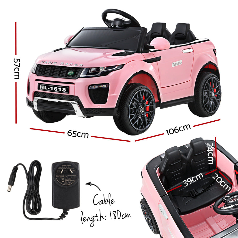 Rigo Kids Ride On Car Rover Evoque - Pink