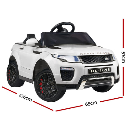 Rigo Ride On Car Rover Evoque - White