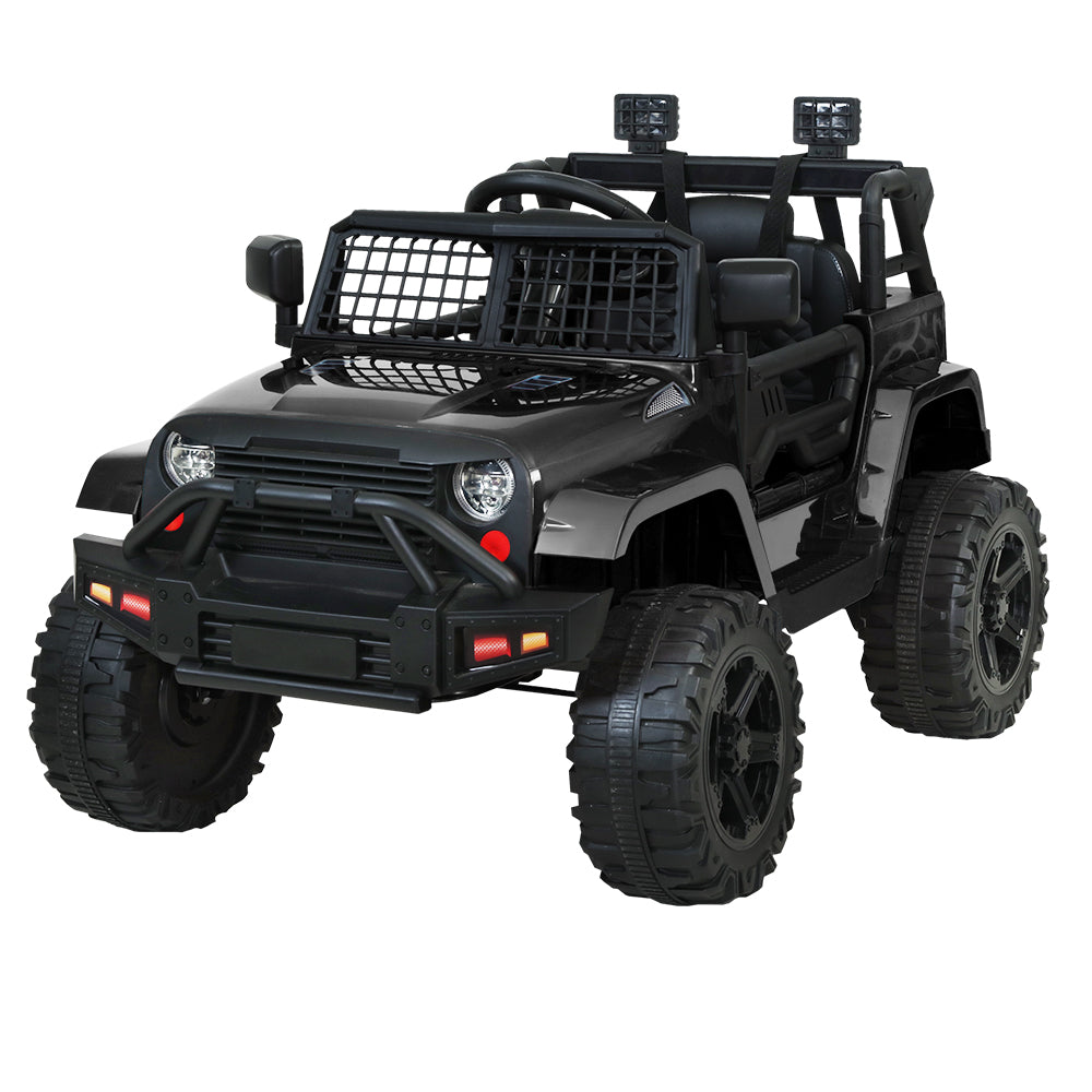 Jeep Kids Electric Ride on Jeep with Remote Control - Black Color