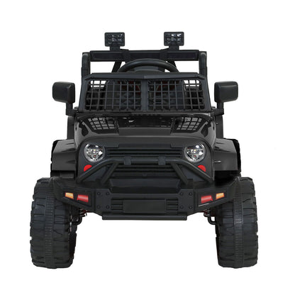 Kids Electric 12V Ride on Jeep with Remote Control - Black