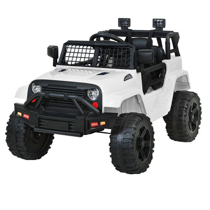 White Jeep Ride On Cars for Kids