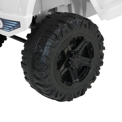 Kids Electric 12V Ride on Jeep with Remote Control - White