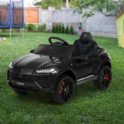 Lamborghini URUS Licensed 12v Ride-on toy car with Remote - Black