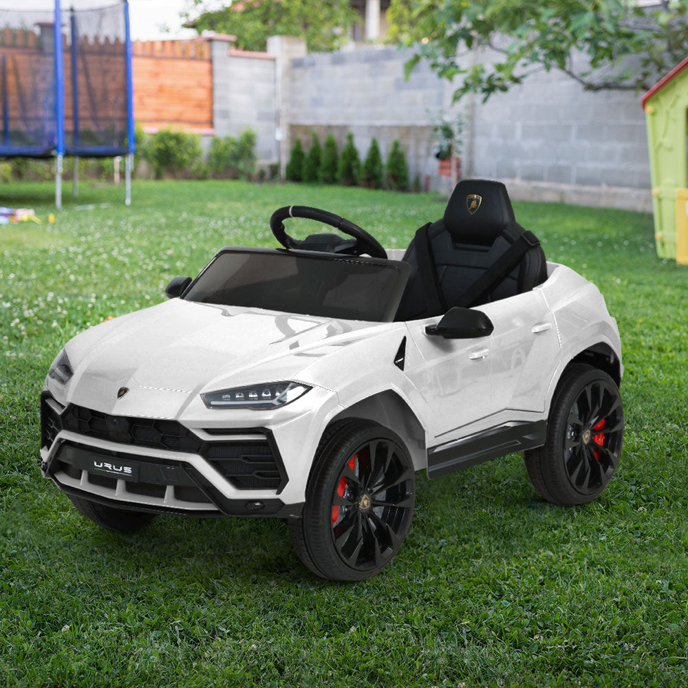 Lamborghini URUS Licensed 12v Ride-on toy car with Remote - White