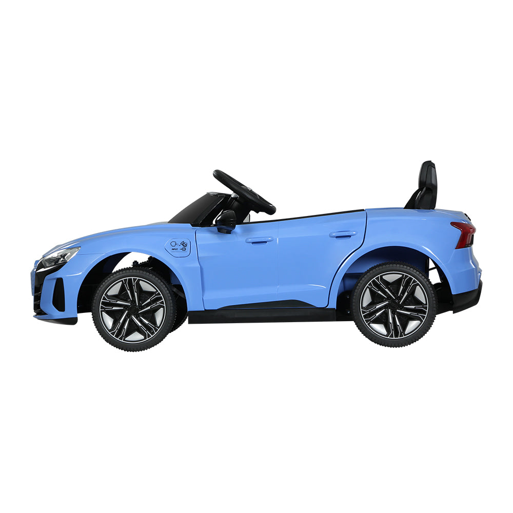 Audi RS e-tron GT Licensed Ride On Car Electric Sports Toy Car Rigo Blue 12V