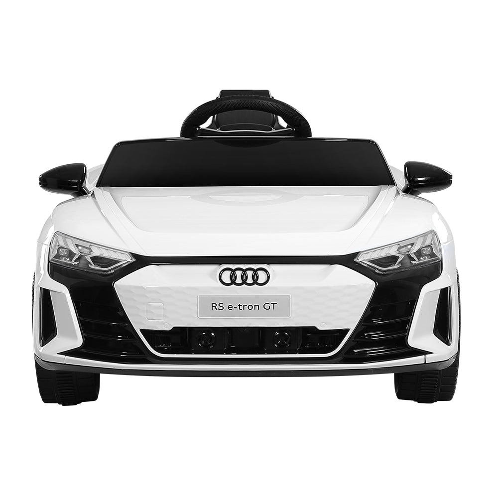 Audi RS e-tron GT Licensed Ride On Car Electric Sports Toy Car Rigo White 12V