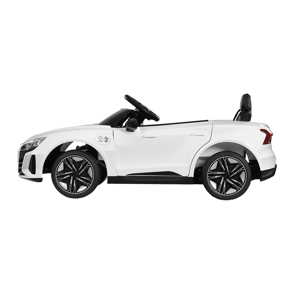 Audi RS e-tron GT Licensed Ride On Car Electric Sports Toy Car Rigo White 12V