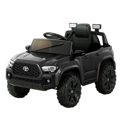 Toyota Ride On Car Kids Electric Toy Cars Tacoma Off Road 12V Battery Black