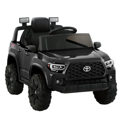 Toyota Ride On Car Kids Electric Toy Cars Tacoma Off Road 12V Battery Black