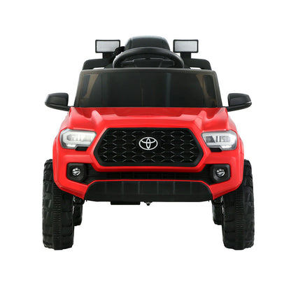 Toyota Ride On Car Kids Electric Toy Cars Tacoma Off Road 12V Battery Red