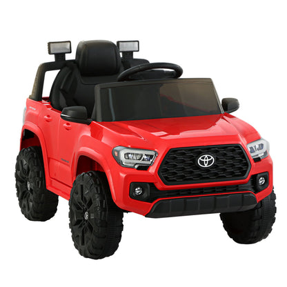 Toyota Ride On Car Kids Electric Toy Cars Tacoma Off Road 12V Battery Red