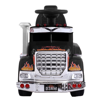 Kids Electric Toy Truck 6v Ride-on Kids Car - Black