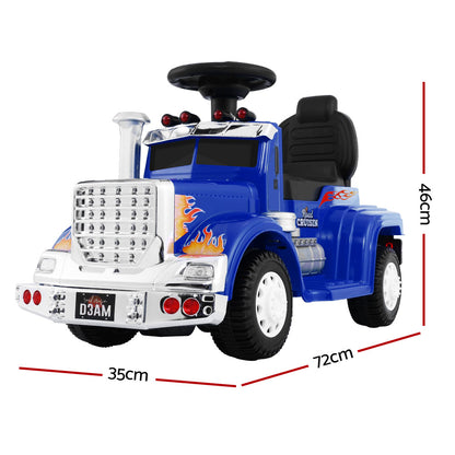 Kids Electric Toy Truck 6v Ride-on Kids Car - Blue