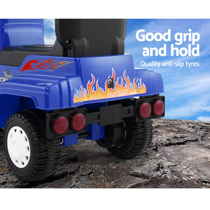 Kids Electric Toy Truck 6v Ride-on Kids Car - Blue