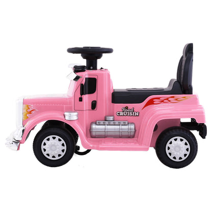 Kids Electric Toy Truck 6v Ride-on Kids Car - Pink