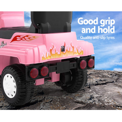 Kids Electric Toy Truck 6v Ride-on Kids Car - Pink