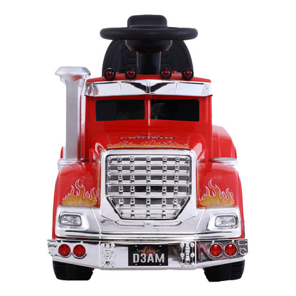 Kids Electric Toy Truck 6v Ride-on Kids Car - Red