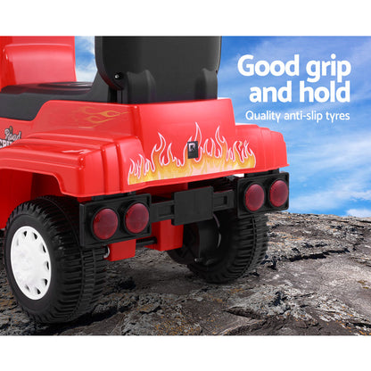 Kids Electric Toy Truck 6v Ride-on Kids Car - Red