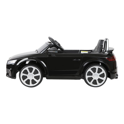 Audi TT RS Roadster Licensed 12v Ride-on Kids car - Black