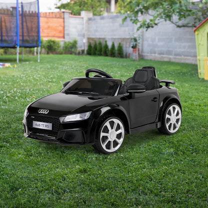 Audi TT RS Roadster Licensed 12v Ride-on Kids car - Black