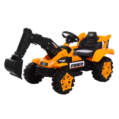 Children's Electronic Ride-on Excavator & Dump Truck 30kg Capacity