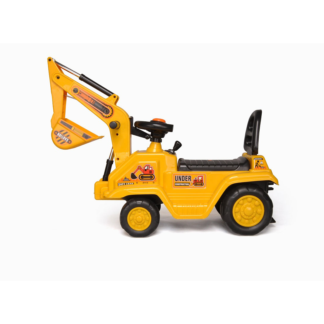 Children's best sale riding backhoe