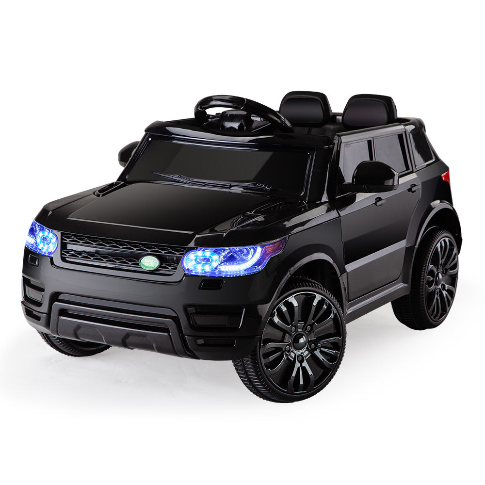 Black Range Rover Ride On with Remote Black 12V