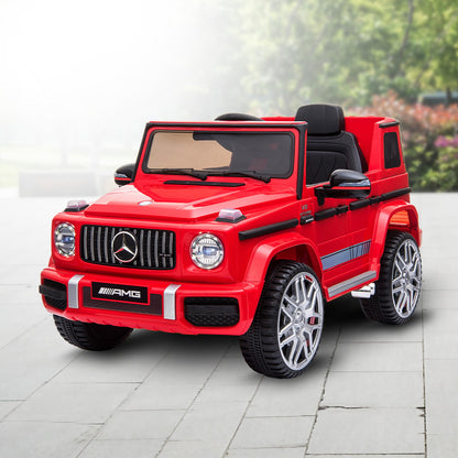 Kahuna Mercedes Benz AMG G63 Licensed Kids Ride On Electric Car Remote Control - Red