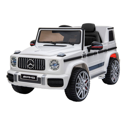 Kahuna Mercedes Benz AMG G63 Licensed Kids Ride On Electric Car Remote Control - White