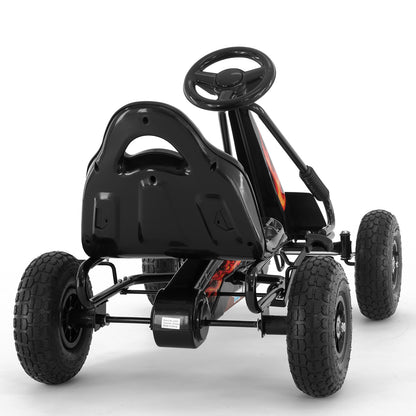 Kahuna G95 Kids Ride On Pedal-Powered Go Kart - Black