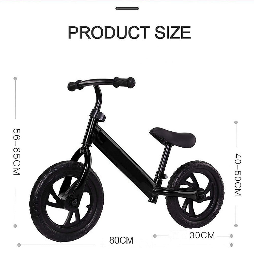 Strider bike outlet wheel size